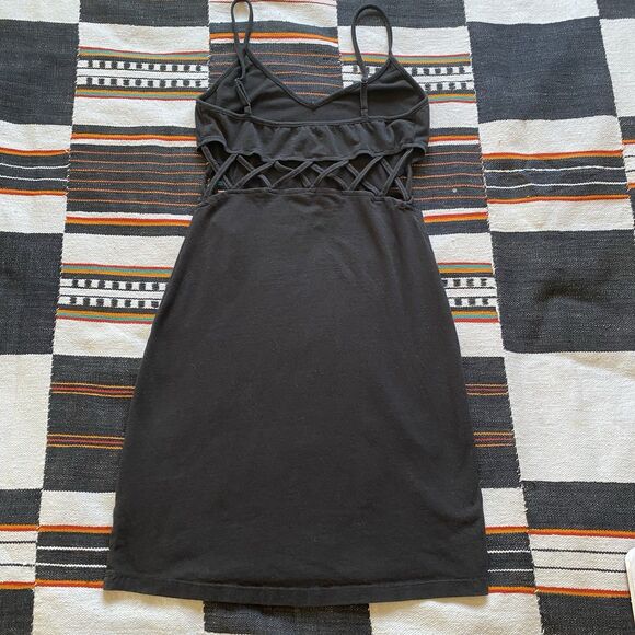 Silence + Noise Bodycon Right Form Fitting Mini Dress. Cutouts. Size Small. - Picture 4 of 6